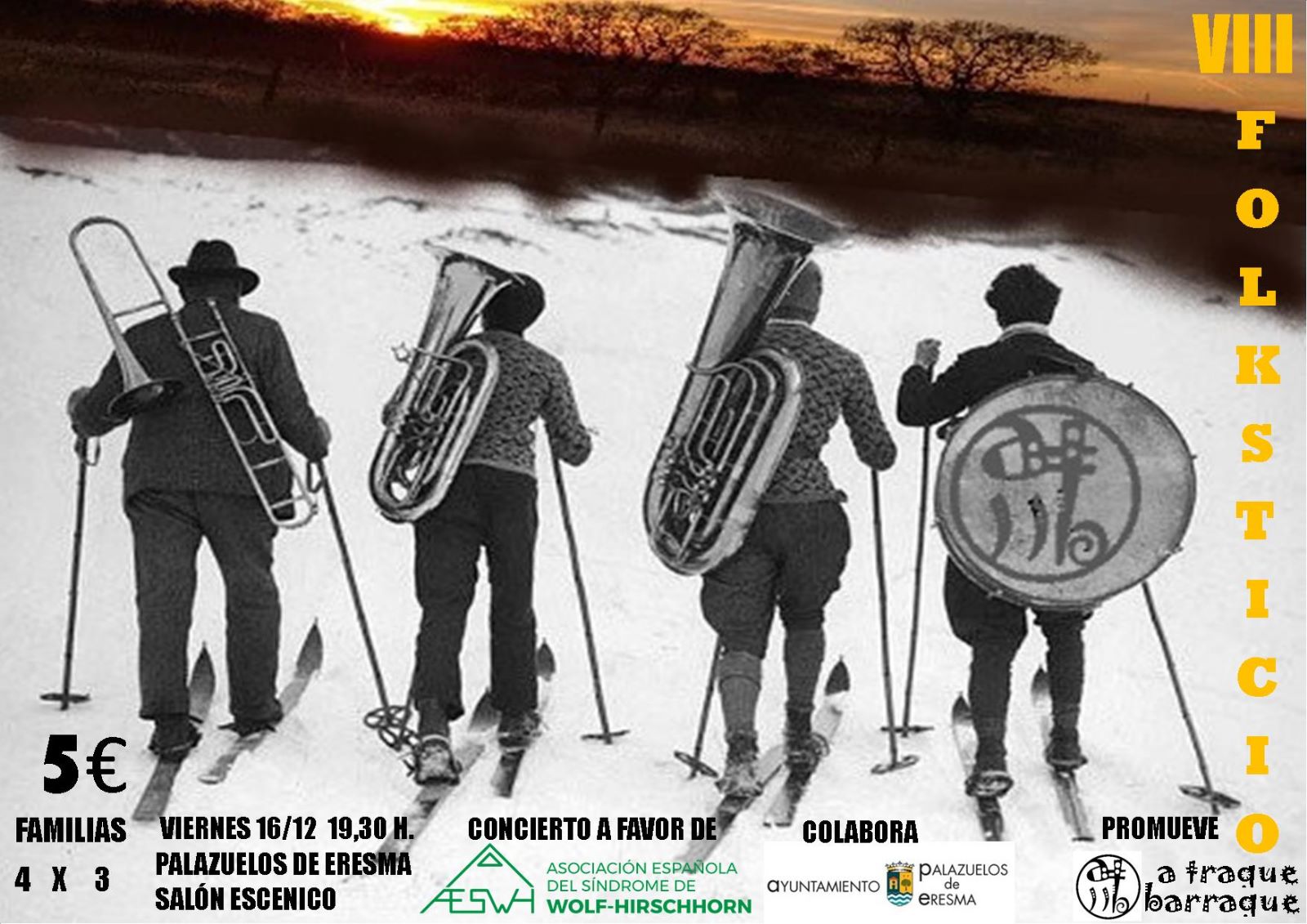 16.12.2022 Concierto Folk A Traque Barraque - Palazuelos de Eresma - Segovia