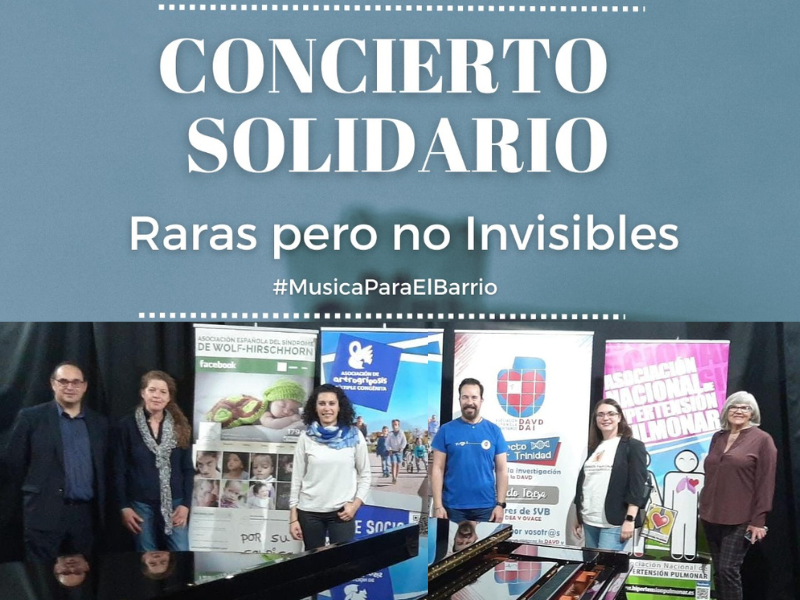 Concierto Solidario en Apoyo Asociaciones de Enfermedades Raras de Vicálvaro