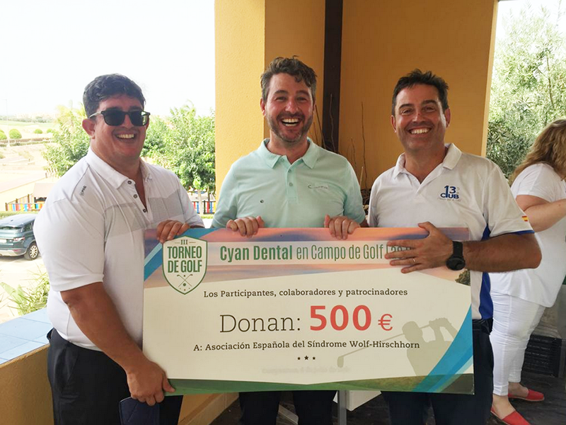 IV Torneo 13 Golf Club Cyan Dental a favor de la AESWH