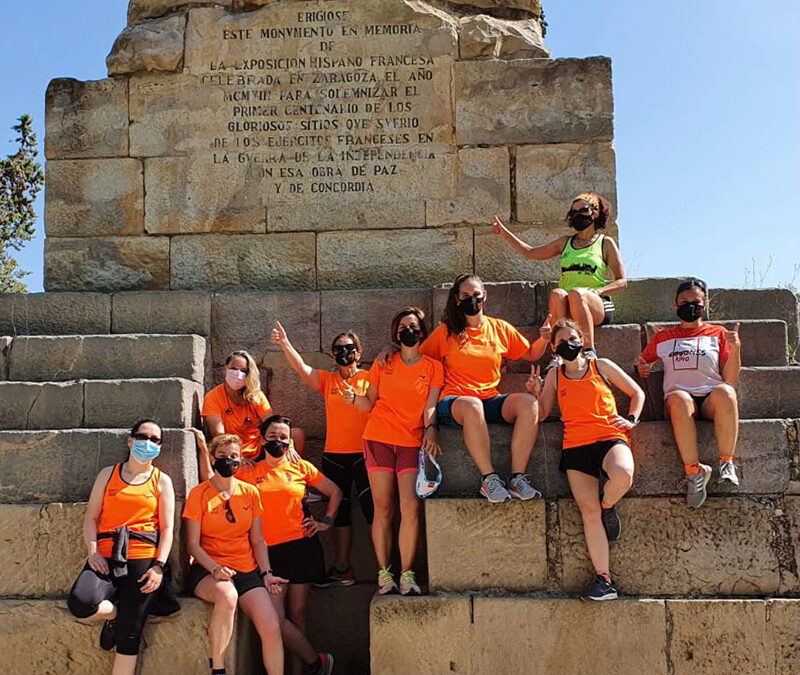 Solidaridad con la AESWH de las voluntarias 10K Zaragoza