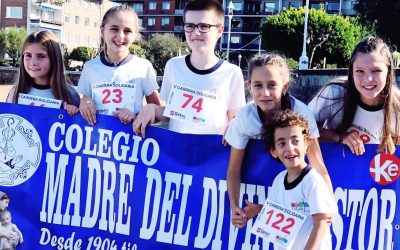 Carrera Solidaria en el colegio Madre del Divino Pastor las Arenas
