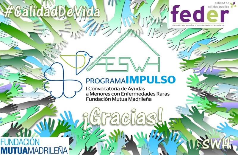 Familias de la AESWH participan en el Programa Impulso Fundación Mutua Madrileña 2019