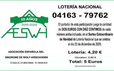 ¡¡Ya llegó la Lotería de Navidad de la AESWH!!