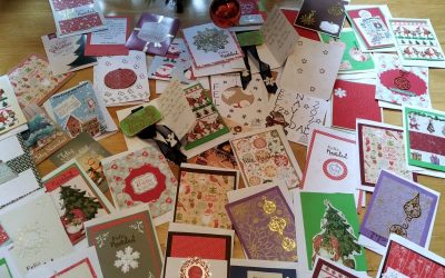 Postales navideñas para las familias de la AESWH