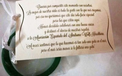 Regalos de boda solidarios